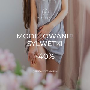 -40% na pakiet 4x Kriolipoliza + 4x Endermologia